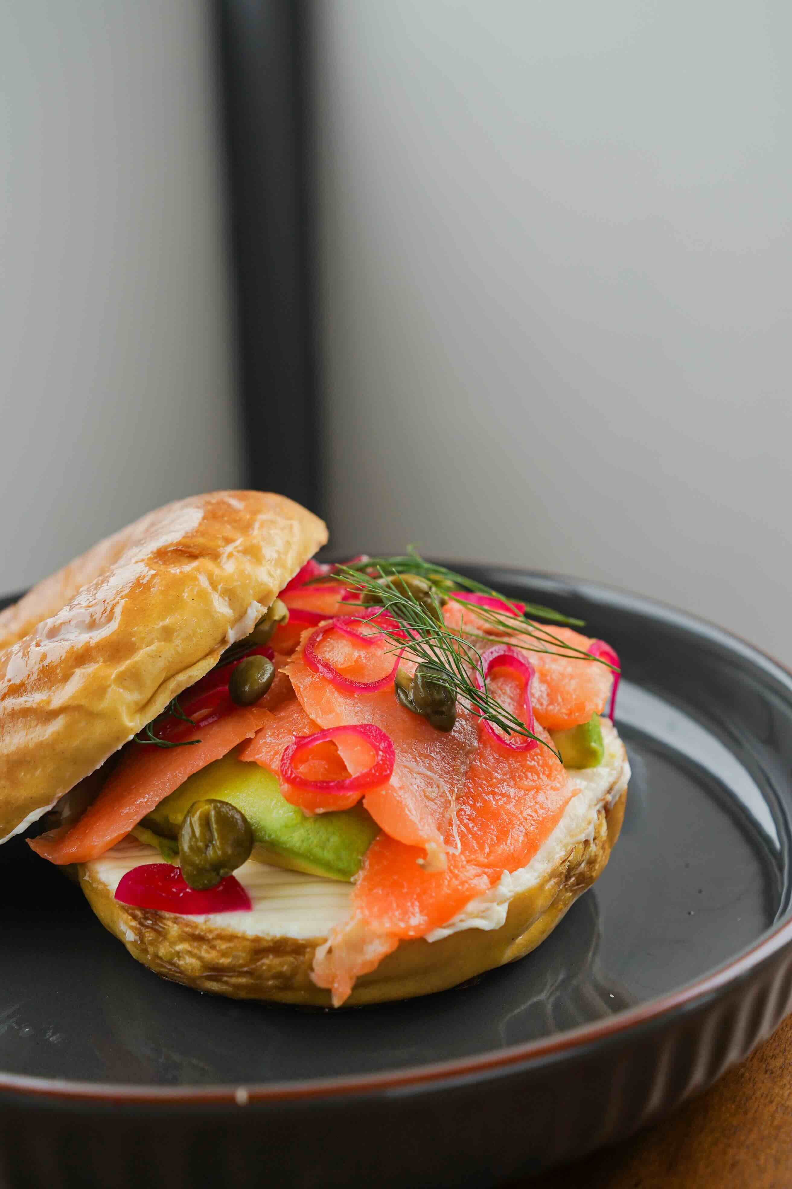 Smoked Salmon Bagel